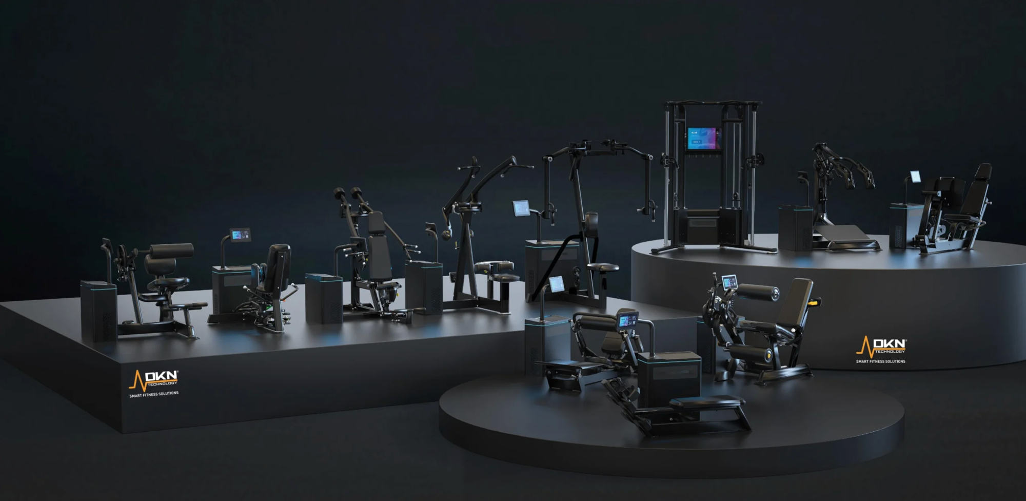Plateau de machines connectées DKN chez CORE à Jambes, près de Namur